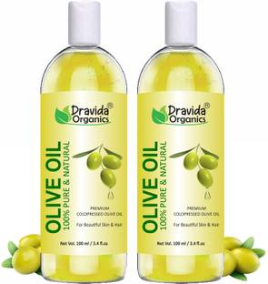 Dravida Organics 100% Pure Cold Pressed - Extra Light Olive Oil