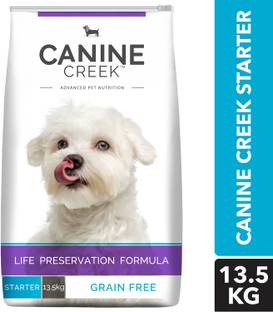 Canine Creek Starter dry dog food , Ultra Premium Chicken 13.5 Kg Dry New Born Dog Food