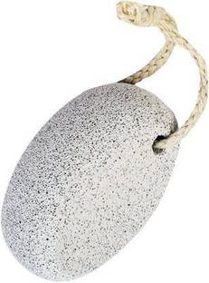 Nyrwana PUMICA Stone SCRUBBER For Body and Foot - Oval Shape, White