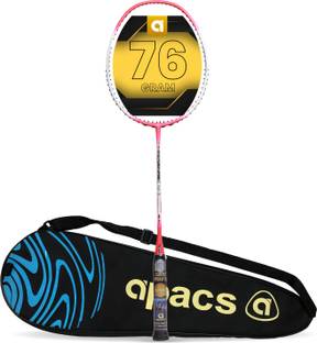 apacs Nano Fusion Speed 722 (76g, 30LBS) Pink Unstrung Badminton Racquet