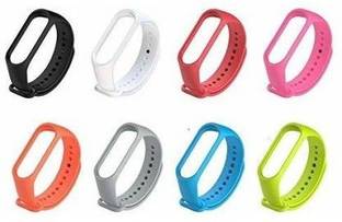 Like Star Soft Silicon Replacement Band Strap Band 3 & 4 (black,white,red,pink,orange,grey,skyblue,gre...