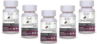Vringra Ultra Ganoderma Extract Capsules - Health Supplement For Immune System,Body & Mind