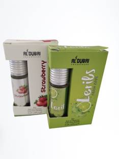 AL DUBAI COMBO OF STRAWBERRY FLAVOUR AND LEMON Floral Attar