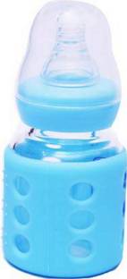 Adeka Glass Feeding Bottle For Newborns/Infants/Babies - 60 ml