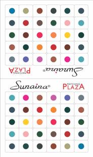 SUNAINA Matching Plaza Size-5 Forehead Multicolor Bindis