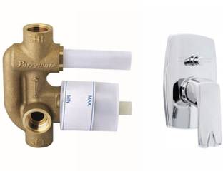 Parryware Euclid Single lever concealed diverter body with diverter upper trim Faucet Set