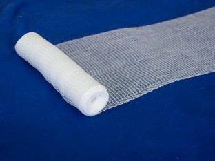 PMW Roller Bandage - Bandage Cloth - Absorbent Guage Schedule F (II) - 15 Cms x 3 Mts - 30 Rolls Sterile Gauge Roll