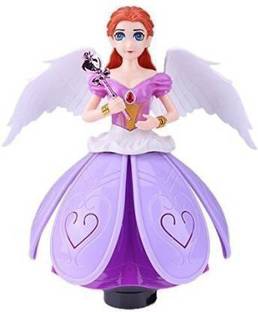 NKZ Dancing Fairy Princes Angel Girl Robot with Lights and Music