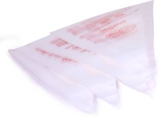 OBIFEMA ENTERPRISES 100 pcs Practical Cake Disposable Piping Icing Bags Plastic Disposable Piping Bags Kitchen Tool Set