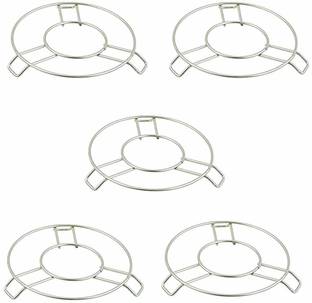 PMW Dining Table Stand for Hot Vessels - Pack of 5 STEEL Trivet