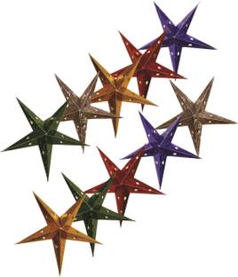 jaicem 310 Small Mini star Hanging Star Pack of 10