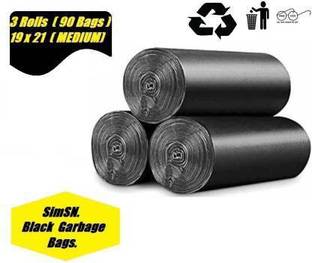 ग्लोबल वेंडर्स 90 बैग, 90 l,19 x 21 साइज़ Medium 10 L कचरे का बैग