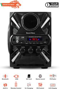 Sound Boss SBHT-2048 20 W Bluetooth Laptop/Desktop Speaker