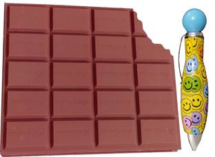 TECHNOCHITRA Unique Chocolate Scented Memo Pad Diary with Mini Pen Pocket-size Writing Pad Blank 100 Pages