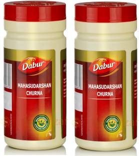 Dabur Mahasudarshan Churna for The Management of All Types of Fevers (Pack of 2)