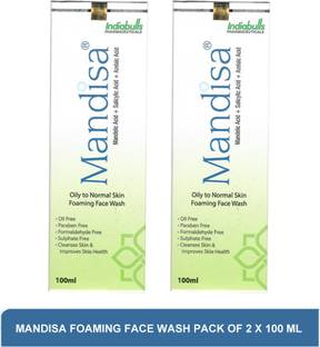 MANDISA foam face wash - oil control face wash(pack of 2)100ml Face Wash