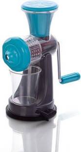 Gifzi Enterprise Plastic Mini Hand Juicer for Fruits and Vegetables with Steel Handle Vacuum Locking System,Shake, Smoothies, Travel Juicer for Fruits and Vegetables,Fruit Juicer for All Fruits,Juice Maker Machine Hand Juicer
