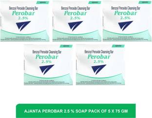 PEROBAR acne removal soap(pack of 5)75g
