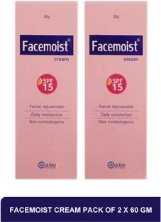 FACEMOIST cream - face moisturizer for dry skin(pack of 2)60g