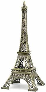 Handicrafts Goods Eiffel Tower (15cm) Decorative Showpiece  -  15 cm
