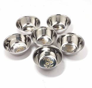 NAVYA MART Stainless Steel Mixing Bowl HIGH QUALTY LASER