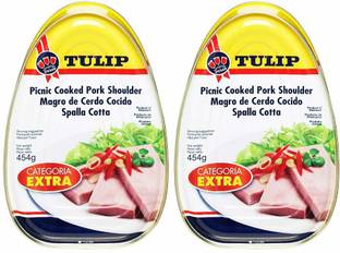 TULIP Picnic Cooked Pork Shoulder Combo Pack Of 2 (2*454gm) |Canned Meat Meat