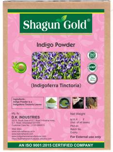 SHAGUN GOLD 100% Natural Pure Indigo (black ) Hair Colouring 1 Kg