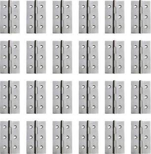 J K Gold Door Butt 3 inch x 16 Gauge/1.40mm Thickness Stainless Steel,Matt Finish, Self Closing Hinge