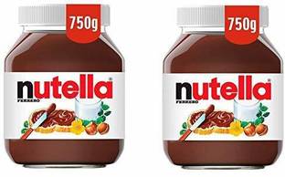 nutella Chocolate Spread 750g, (Pack Of 2)