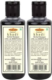 Premium Khadi Amla & Bhringraj Natural Hair Shampoo