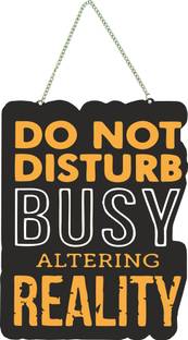 Brothers Creation Home Decoration DO NOT DISTURB Wall hanging decor