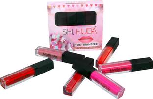 Sh.Huda Matte Me Liquid Beauty Lipstick Set Of 6pc