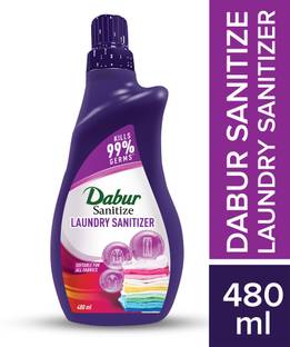 Dabur Sanitize Laundry Sanitizer | Kills 99 % germs on fabrics Liquid Detergent