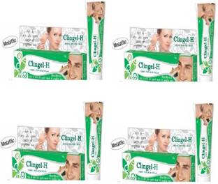 AUSTRO Clingel-H Herbal Anti Acne Cream Pack of- 4