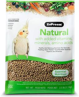 Zupreem Zupreem Natural for Medium Birds, 1.13 kg 1.13 kg Dry Adult Bird Food