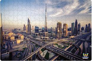 वेब्बी Dubai Skyline Jigsaw Puzzle, 252 pieces