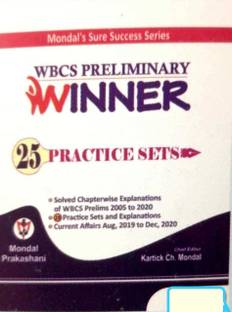Mondal's Sure Success Series Wbcs Preliminary Winner 25 Practice Sets