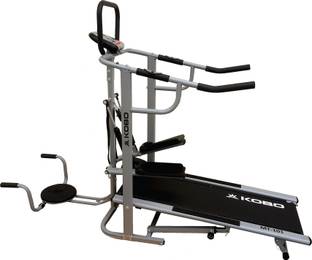 KOBO Branded 4 In 1 Jogger Deluxe Model For Home Gym Treadmill (Max Weight:120 kg)
