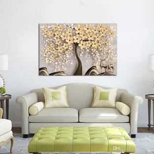 BPDESIGNSOLUTION Vinyl Floral & Botanical Multicolor Wallpaper