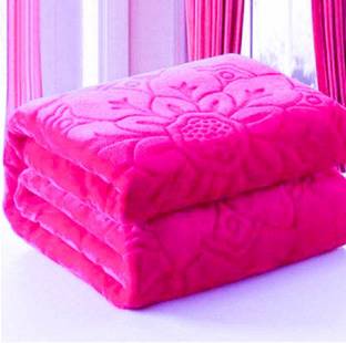 Swikon star Self Design Double Woollen Blanket for  Heavy Winter