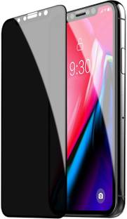 Mobilive Edge To Edge Tempered Glass for Apple iPhone XS Anti-Spy 5D Privacy Screen Protector