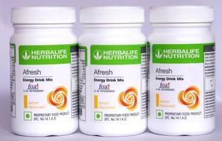 Herbalife Nutrition Afresh Energy and Nutrition Drink (50 g, Lemon Flavored) Protein Shake