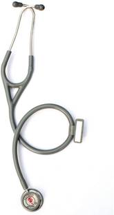 Dr. Head Ultra SS-III Cardiology Dual Head Acoustic Stethoscope (Grey) Acoustic Stethoscope