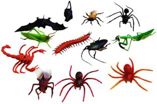 Dhinchak Insects figure set for fun and play for kids and all 12 figures looks real