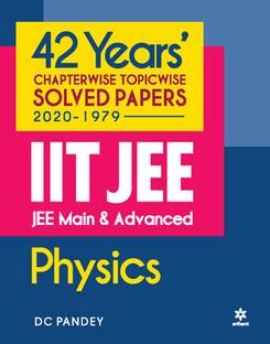 42 Year's Chapterwise Topicwise Solved Papers (2020-1979) IIT JEE Physics