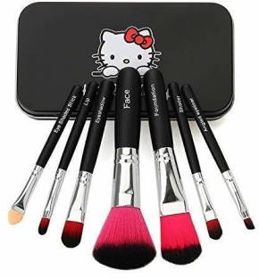 Fashion & Trend Hello Kitty Authentic 7pcs Mini Pink brush set