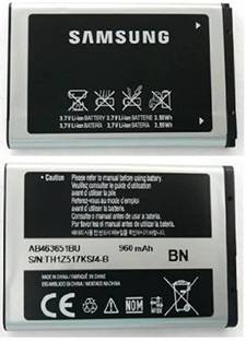 STOCK UP Mobile Battery For  SAMSUNG AB463651BU 960 mAh Li-Ion 100% Original High Quality Mobile Battery for Samsung Galaxy GT-L700/ GT-S3650/ GT-S5600/ GT-J808E/ GT-F400 (AB463651BU)