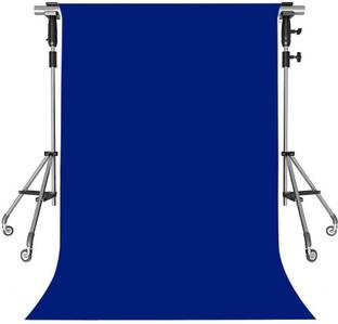Cam cart 8FTX10.5 FT Royal Blue Backdrop Background for Photography Photo Booth Backdrop for Photoshoot Background Screen Video Recording Parties Curtain Reflector Reflector