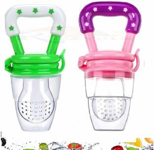 little whiskey Baby 2 Pcs Fresh Food Nibbler Baby Pacifiers Feeder Kids Fruit Feeder s Feeding Safe Baby Supplies Teat Pacifier Bottles Teether and Feeder Soother Soother
