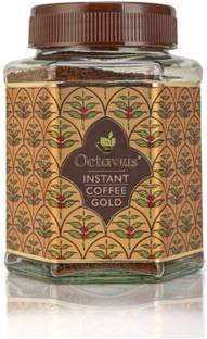Octavius Gold Instant Coffee, Pure Granulated Coffee, made from the finest beans handpicked from premium plantation of South India Instant Coffee
